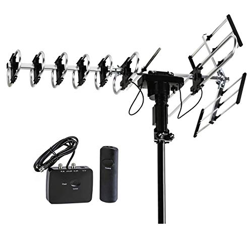 Five Star TV Antenna Outdoor - Up to 200 Miles Long Range