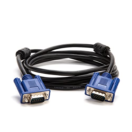 5ft VGA Cable for PC to Monitor/Projector - Easy and HD Transmission