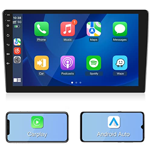 Android Car Stereo Double Din with Wireless Carplay Android Auto