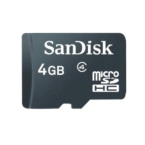 SanDisk 4GB microSDHC Flash Memory Card - Reliable and Affordable
