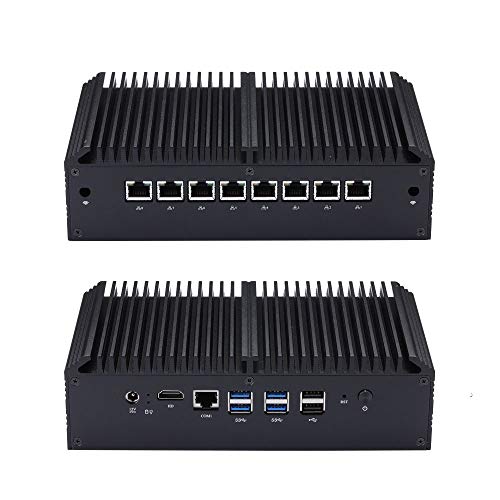 Q838GE 8 LAN Mini PC Firewall Appliance