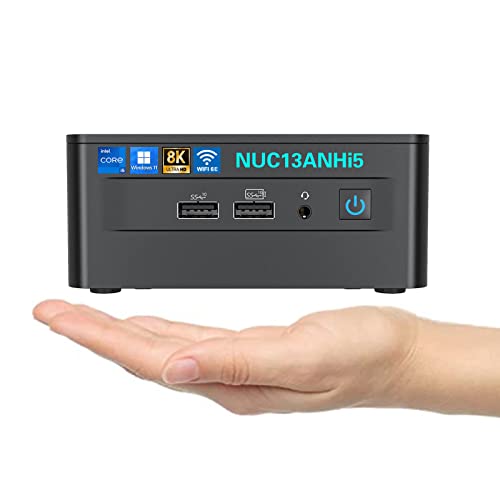 Intel NUC13 Pro NUC13ANHi5 Mini PC with i5-1340P, 16GB RAM, 512GB SSD, Windows 11 Pro