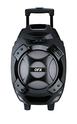 QFX PBX-61081-Silver Portable Speaker