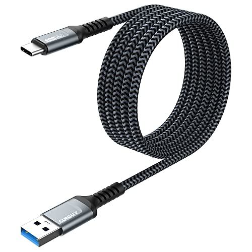 SUNGUY USB C Cable 6FT - Fast Charging & High-Speed Data Sync