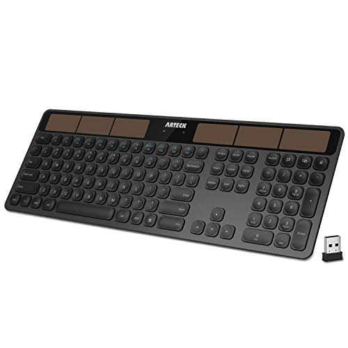 Arteck Wireless Solar Keyboard