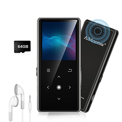 64GB MP3 Player with Bluetooth 5.2