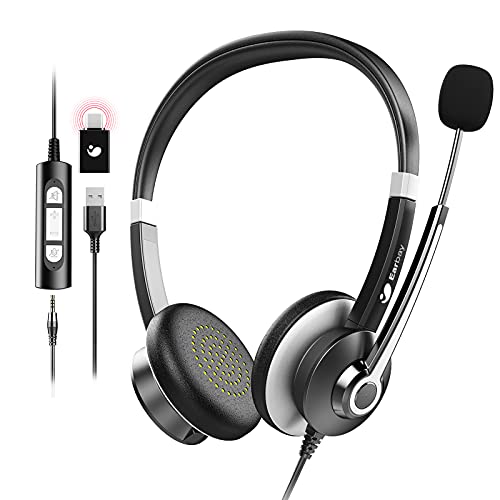 Versatile USB Headset With Microphone