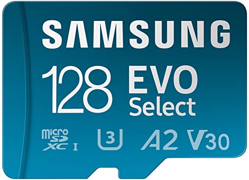 Samsung EVO Select Micro SD-Memory-Card + Adapter