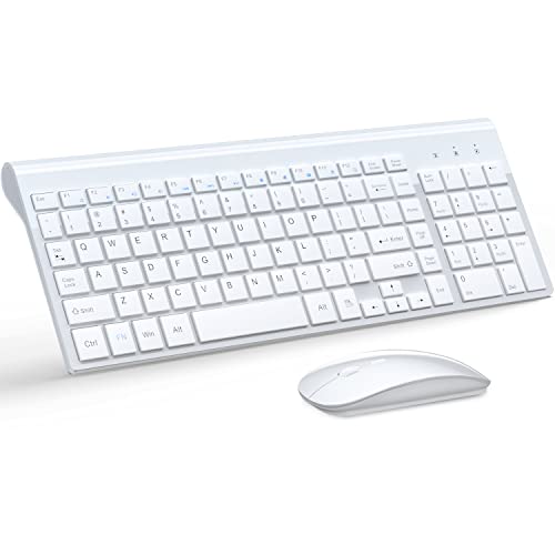 Slim Wireless Keyboard and Mouse Combo