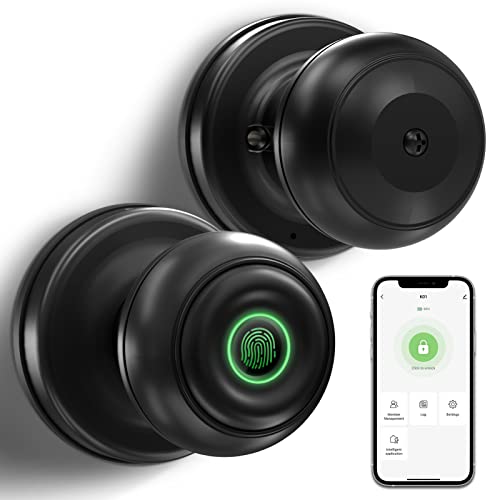GeekTale Smart Door Knob - Convenient and Secure Fingerprint Lock