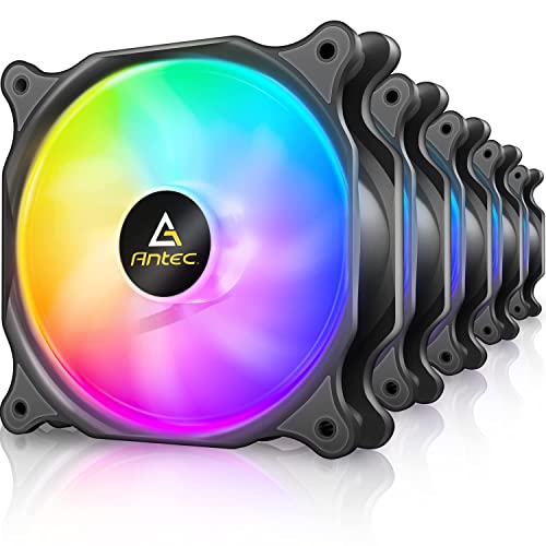 Antec 120mm Case Fan, RGB Fans, 5-Pack: Performance and Affordability