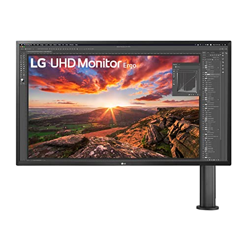 LG 32UK580-B UHD 4K VA Monitor - High Resolution with HDR10 Compatibility