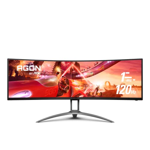 AOC AGON 49" Curved Gaming Monitor with Dual QHD Resolution