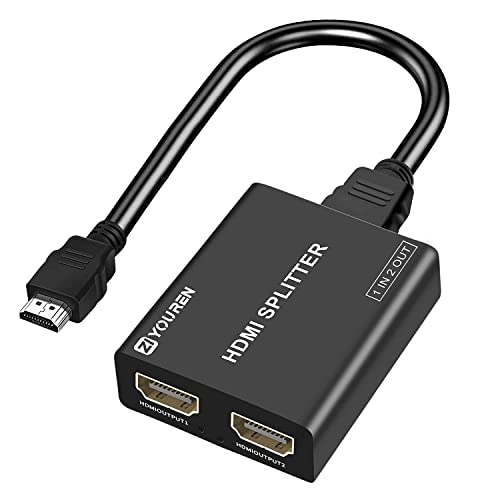 Affordable HDMI Splitter with HD HDMI Cable