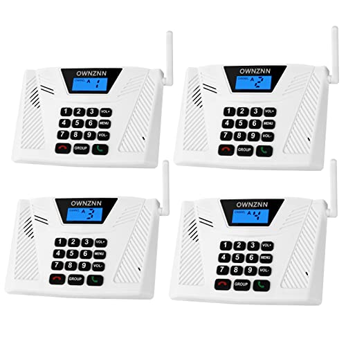 Wireless Home Intercom System with Long Range and Clear Sound