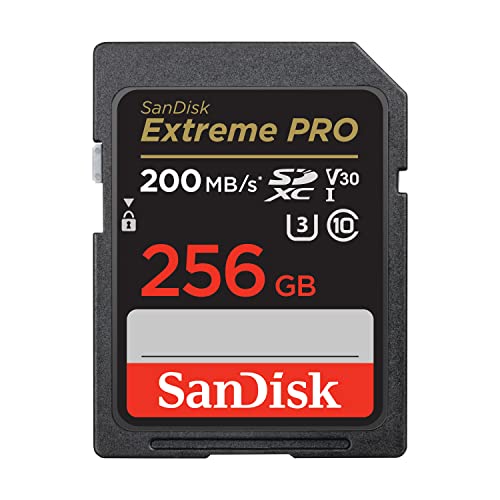 SanDisk 256GB Extreme PRO SDXC Memory Card