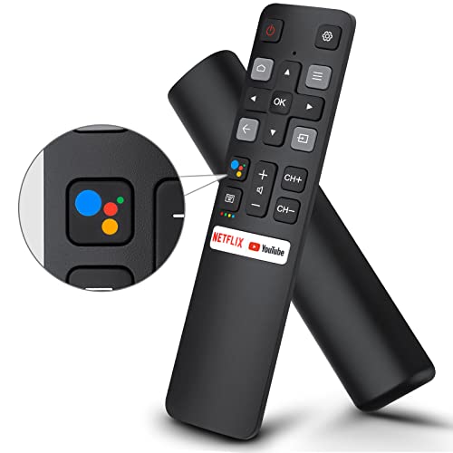 TCL Voice Remote Control with Google Voice Function, Netflix, YouTube