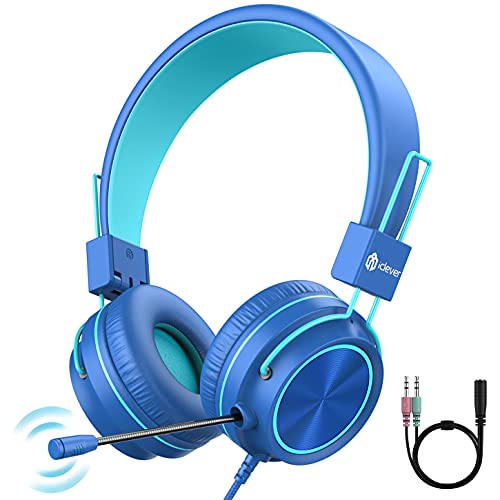 iClever HS21 Kids Headphones with Microphone