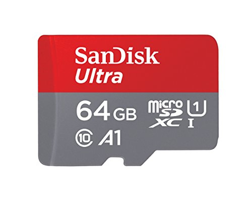 SanDisk 64GB Ultra MicroSDXC UHS-I Memory Card