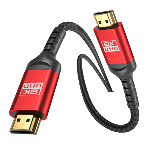 8K HDMI Cable, Ultra High Speed 12 FT HDMI Cable