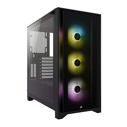CORSAIR iCUE 4000X RGB Tempered Glass Mid-Tower
