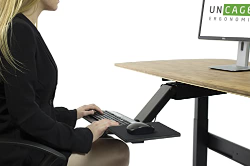 KT2 Ergonomic Sit Stand Under-Desk Keyboard Tray