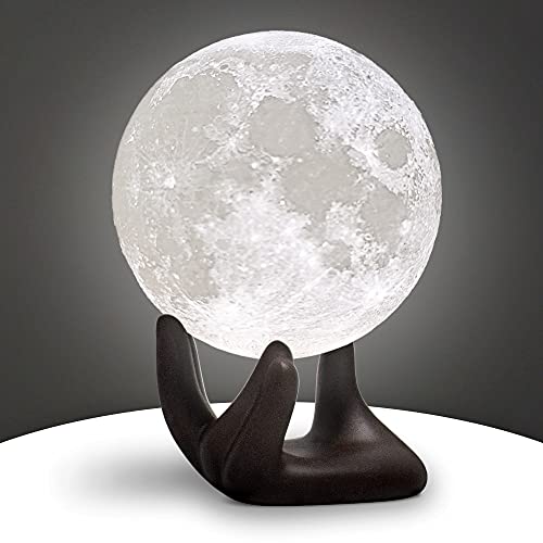 BRIGHTWORLD Moon Lamp: 3D Printing Lunar Lamp Night Light
