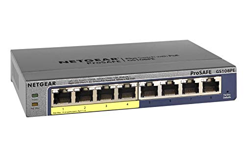 NETGEAR 8-Port PoE Ethernet Switch