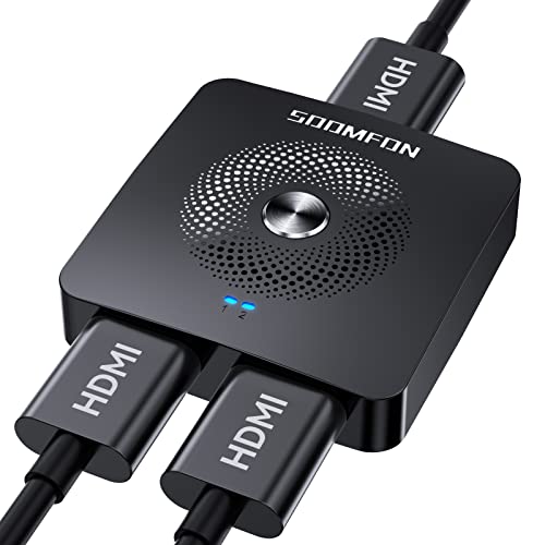 4K HDMI 2.0 Switch - SOOMFON HDMI Bidirectional Switcher