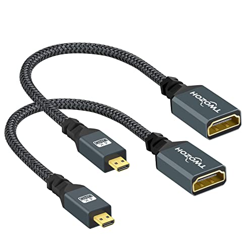 Micro HDMI to HDMI Adapter - Twozoh
