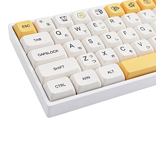 Hyekit PBT Keycaps - Japanese Keycaps for Mechanical Keyboards