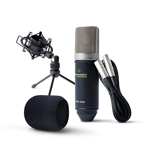Marantz Professional MPM-1000 - Studio Recording XLR Condenser Microphone