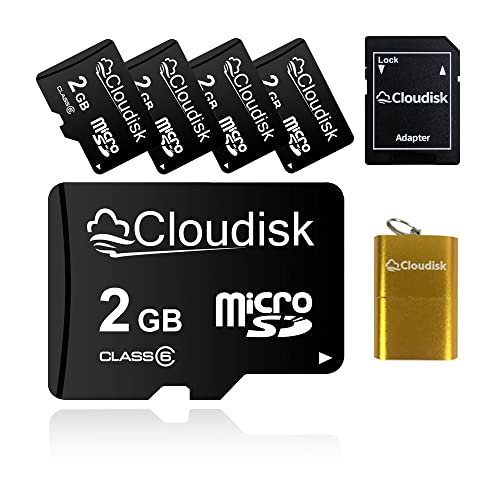 Cloudisk 5Pack 2GB Micro SD Card
