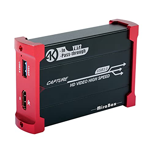 Mirabox USB3.0 Capture Card for Nintendo Switch
