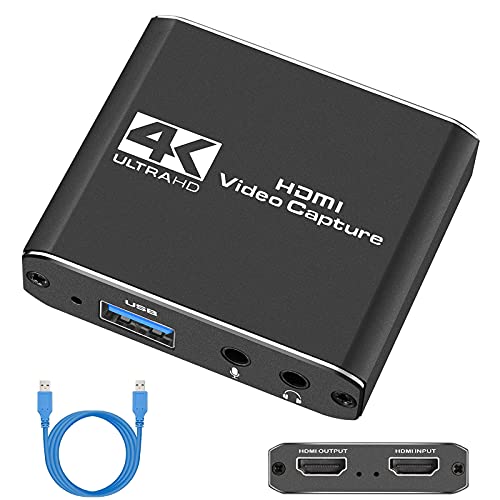 Capture Card with Microphone