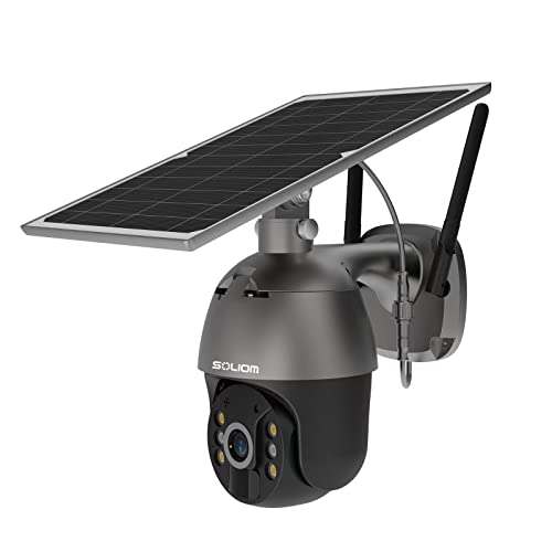 Soliom S600 Outdoor Solar Powered Cellular Security Camera