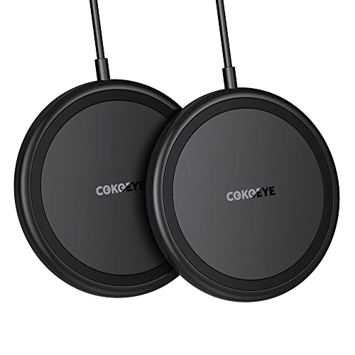 Wireless Charger 15W Max Fast Charging Pad 2-Pack