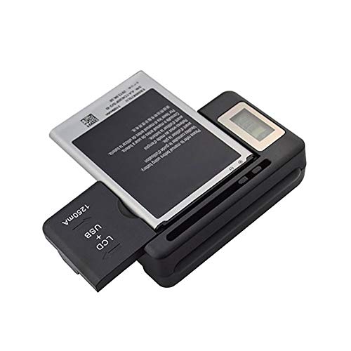 Versatile LCD Battery Charger for Smartphone Batteries