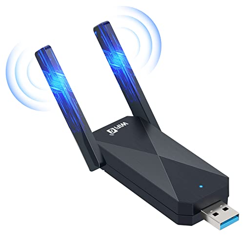 Linccras USB WiFi 6 Adapter for PC