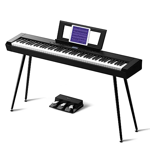 Starfavor 88-Key Weighted Bluetooth Digital Piano
