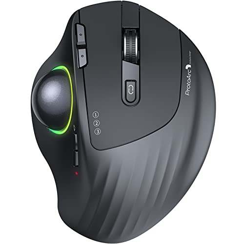ProtoArc Wireless Bluetooth Trackball Mouse