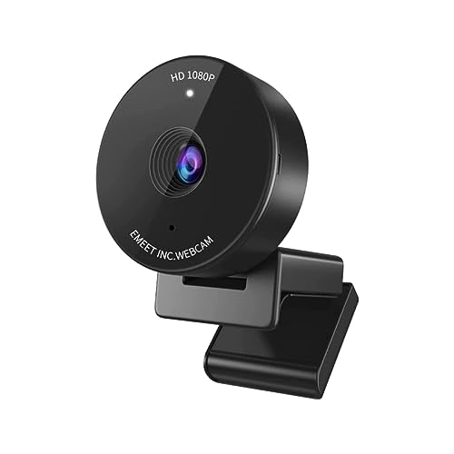 EMEET C950 Webcam - Ultra Compact FHD Web Cam with Microphone & Privacy Cover