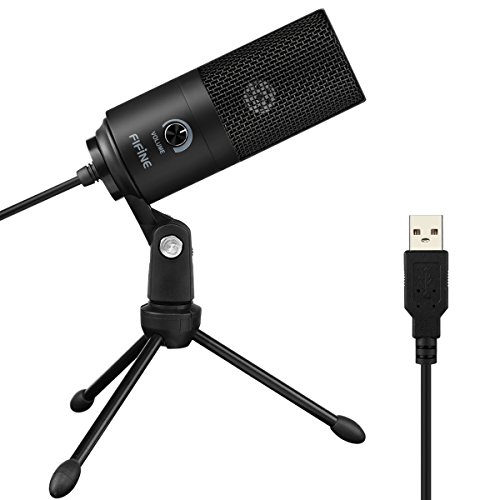 FIFINE USB Microphone - Recording Microphone for Laptop and Windows