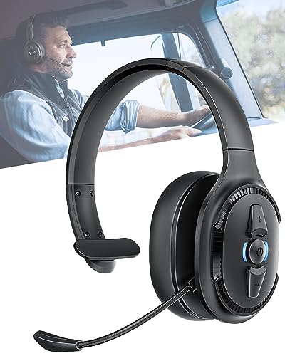 FEABASK Bluetooth Headset with Microphone