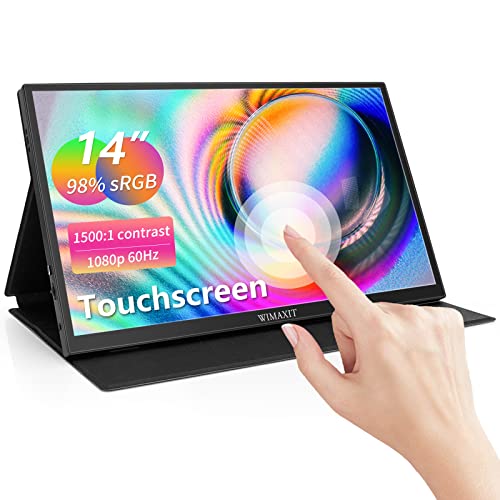 WIMAXIT 14" Portable Touch Monitor