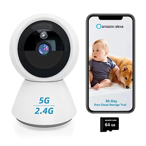 Affordable 2K WiFi Indoor Security Camera with Night Vision