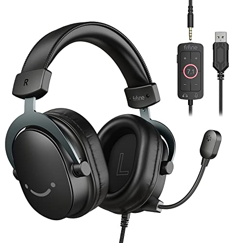 FIFINE Gaming Headset - AmpliGame H9
