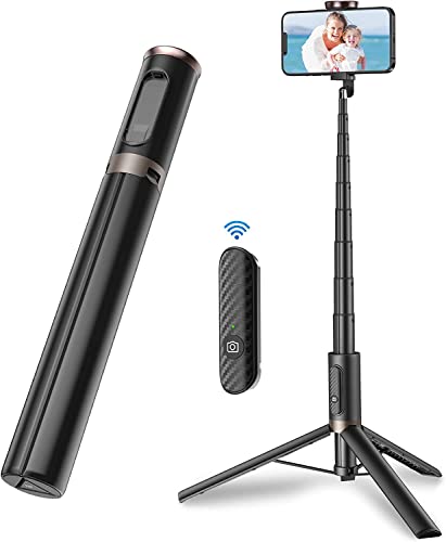 TONEOF 60" Selfie Stick Tripod with Wireless Remote