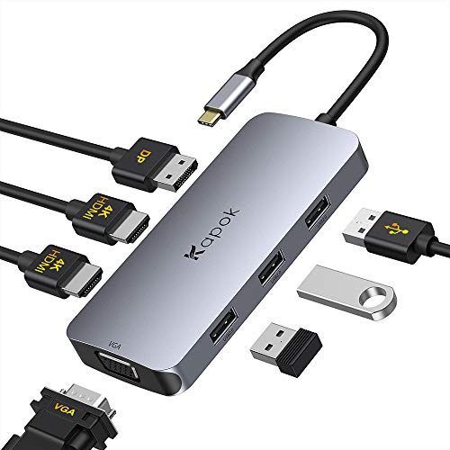 USB C to Dual HDMI Adapter - Convenient and Versatile Docking Station