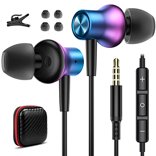 TITACUTE Wired Earbuds with Microphone